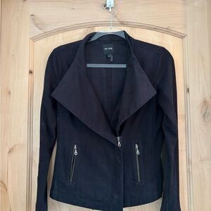 NIC+ZOE Black Bomber Jacket